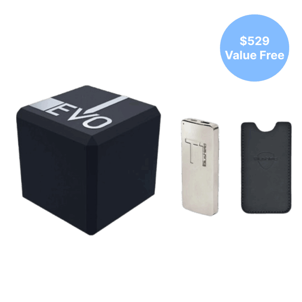 EVO Cube, T1 Portable & Pouch Bundle – Free Extras Worth $529